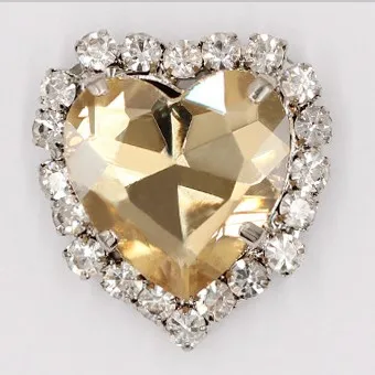 Gems Loose Bulk Rhinestones Accessories Wholesales High Quality Delicate Flat Back Crystal Acrylics Jewelry Resin Heart Shape