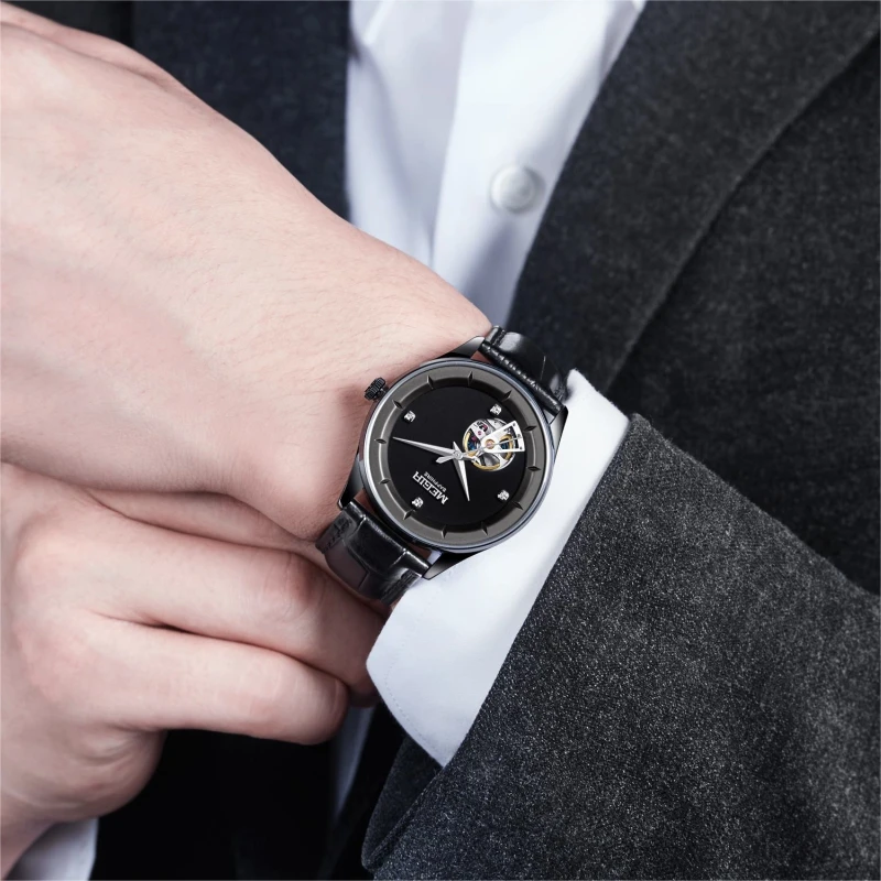 Watches men luxury brand custom brand watches  megir relogio relojes hombre  automatic men watches  megir Wristwatches