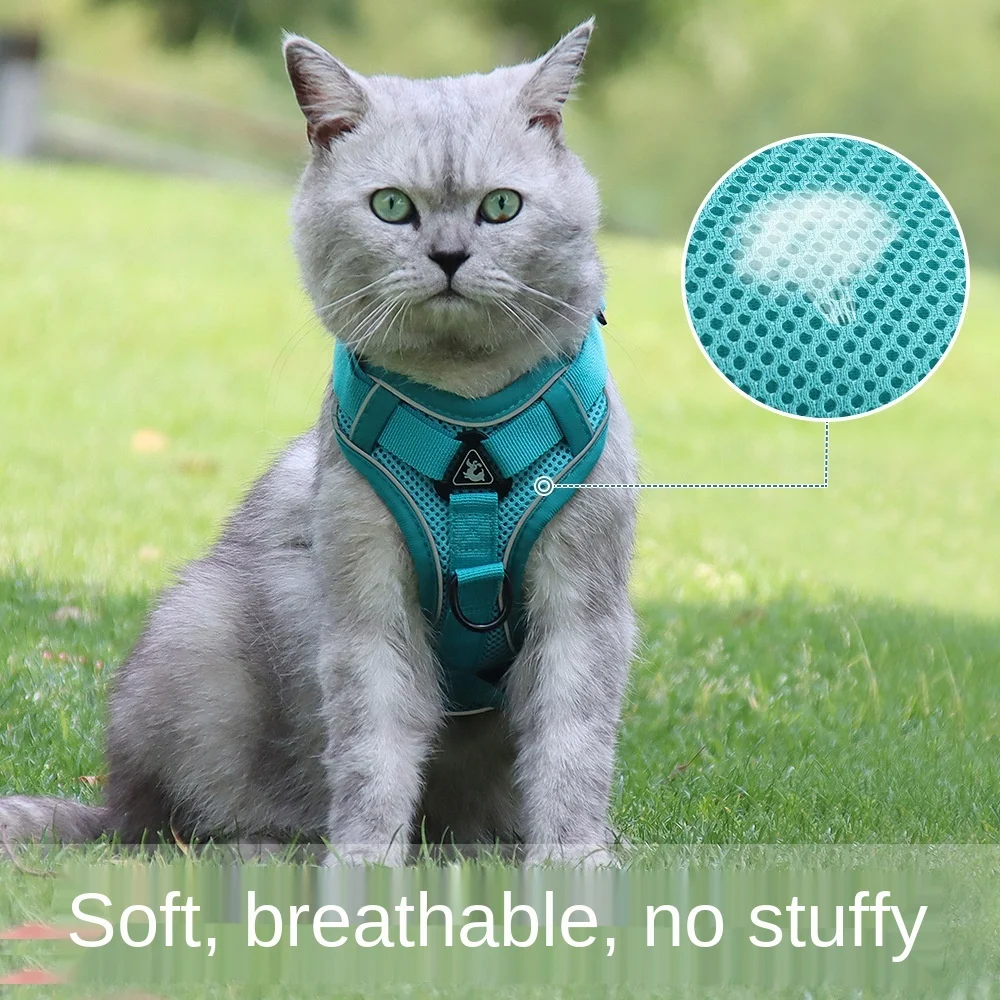 Popular Custom Design Dog Harness with Matching Collar Leash Bow Tie and Bandana Set Neoprene Reversible Dog Harness Vest