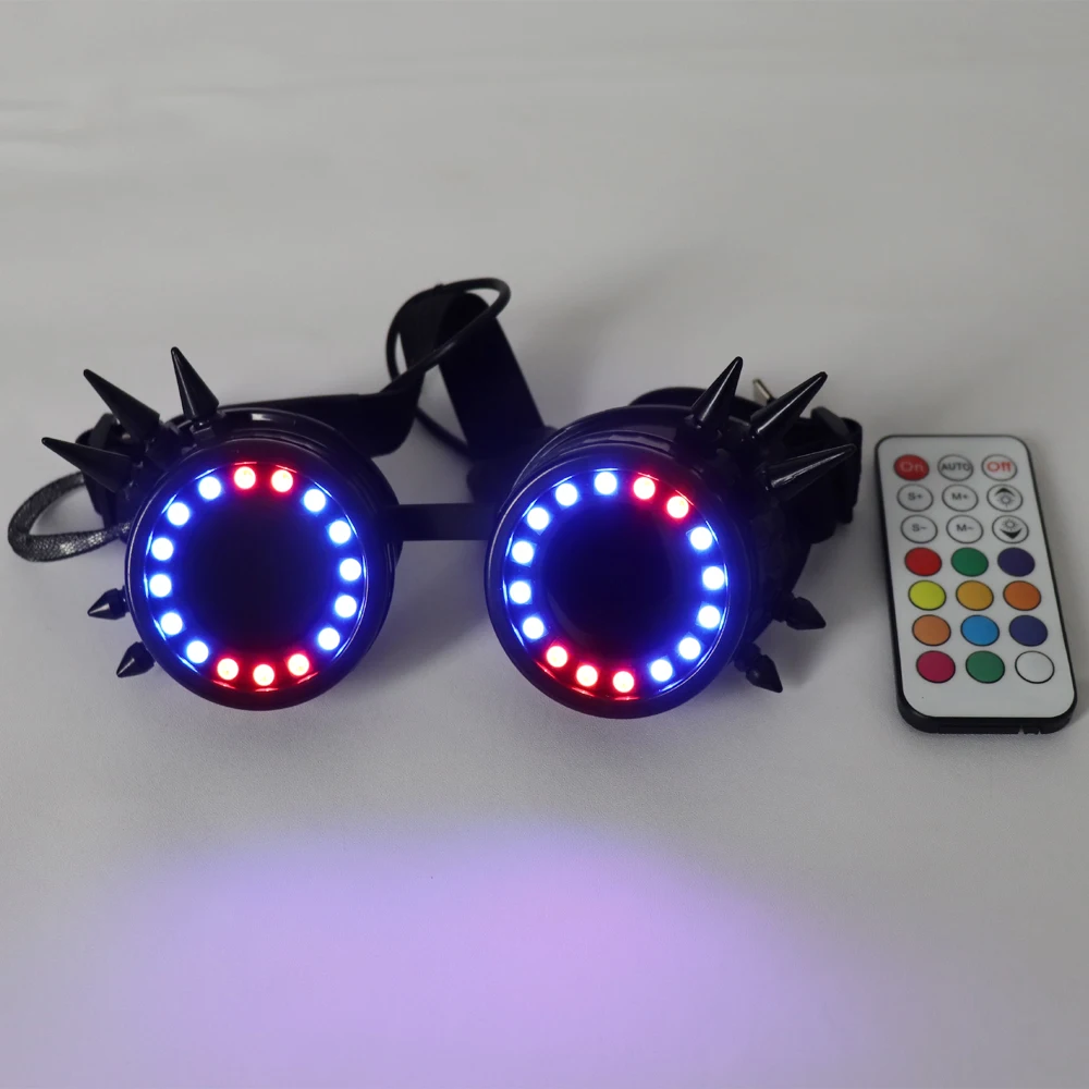 Светодиодные очки Pixel Pro линзы калейдоскопа более 350 режимов интенсивного света