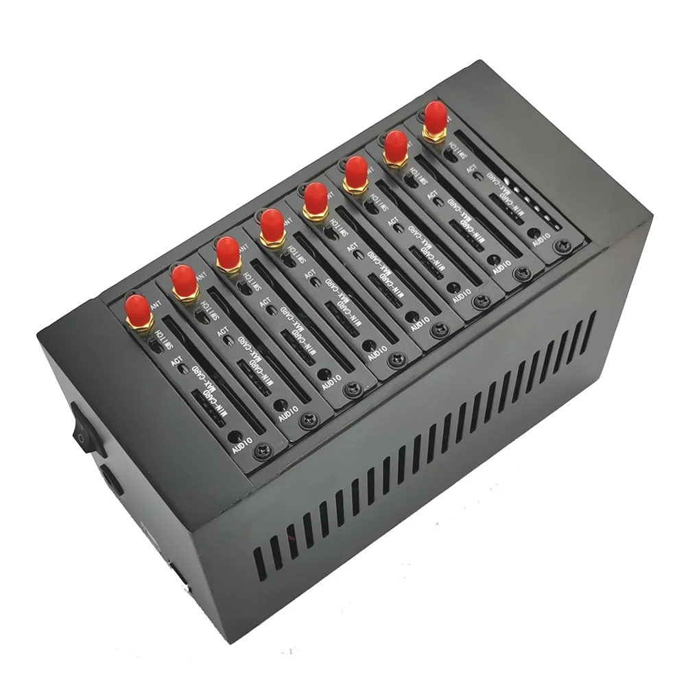 8 Sim Cards Sending And Receiving Bulk Sms Mms 4G LTE Sim Cards Sending And Receiving Bulk Sms Modem