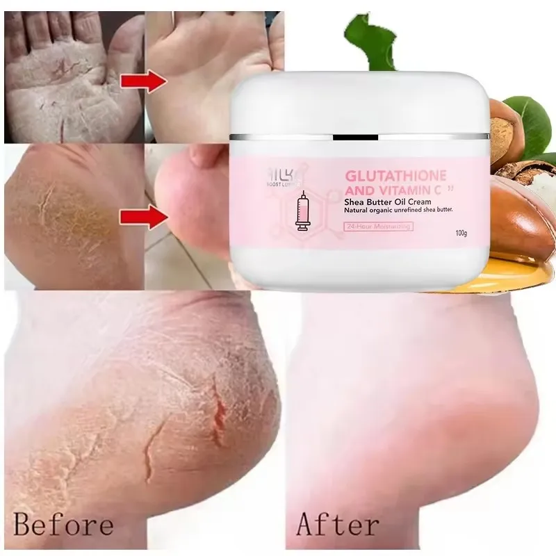 Private Label 100ml Organic Shea Moisturizing Brightening Cocoa Butter Body Lotions Cream Whitening Body Lotion Body Butter