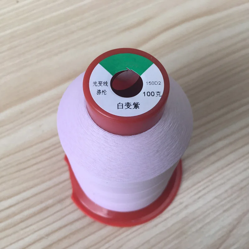 Bioserica Era Wholesale 150D Thermochromic Ray Photochromic UV Light Color Change Yarn Embroidery Thread