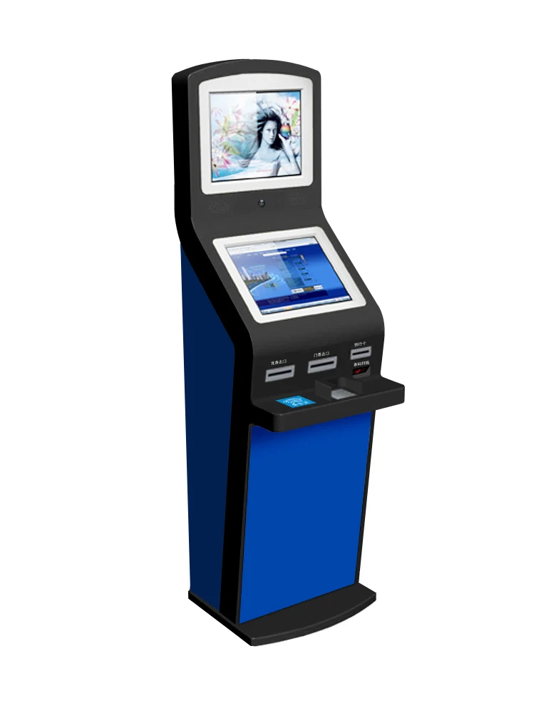 Киоск метро с сенсорным экраном для игровых спортивных ставок