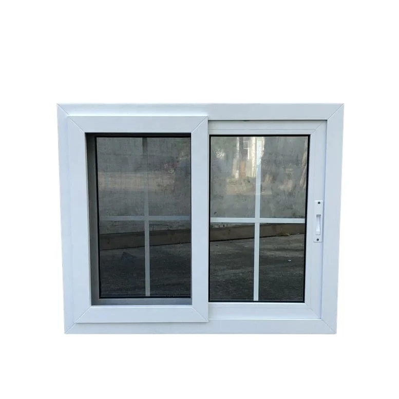 Factory directly supply american style plastic UPVC PVC profile small toilet window designs pvc sliding small bathroom window