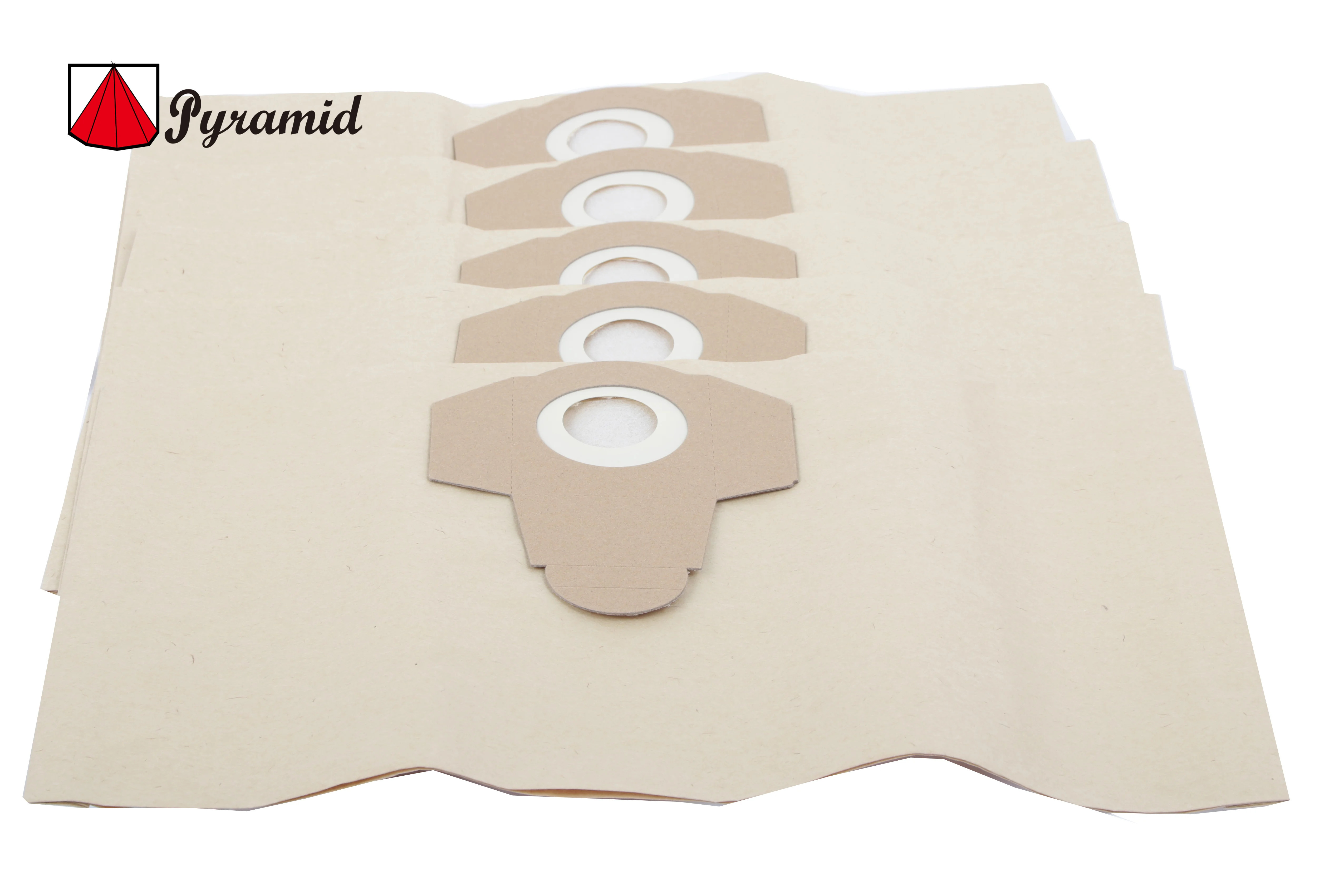 20L Paper filter bag, , 5 Pieces Packing, Brown Color