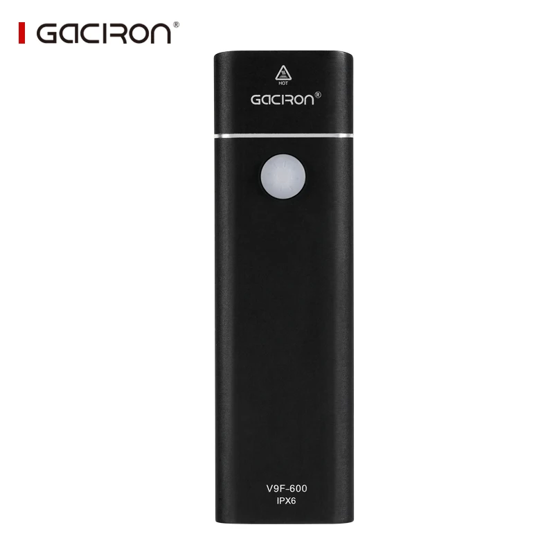 Велосипедный фонарик Gaciron V9F 600 люмен велосипедный фонарь 18650 сменный алюминиевый с батареей