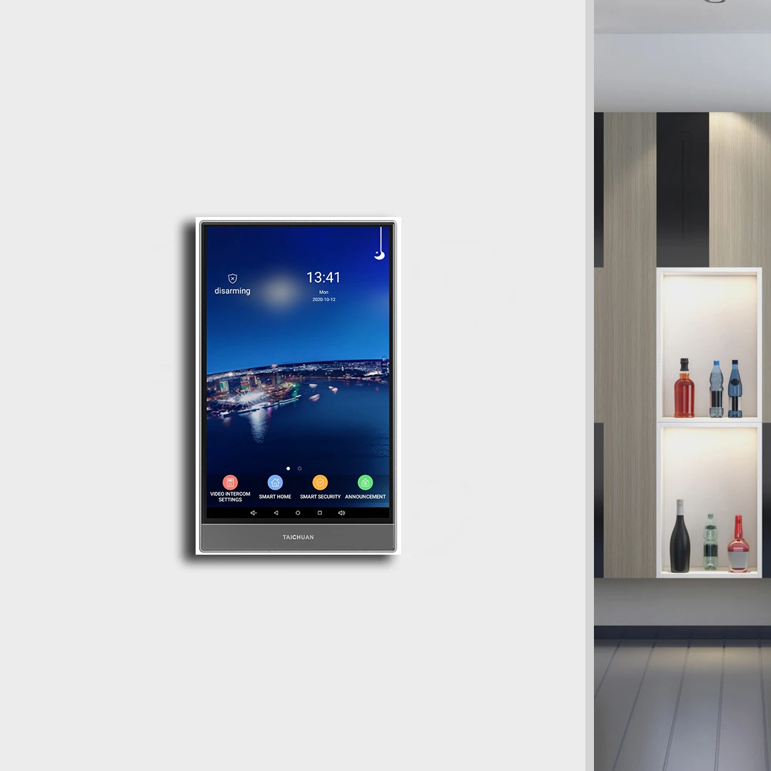 Indoor Monitor 8 inch Video Intercom Smart Home App Remotely Control SIP Video Door Phone