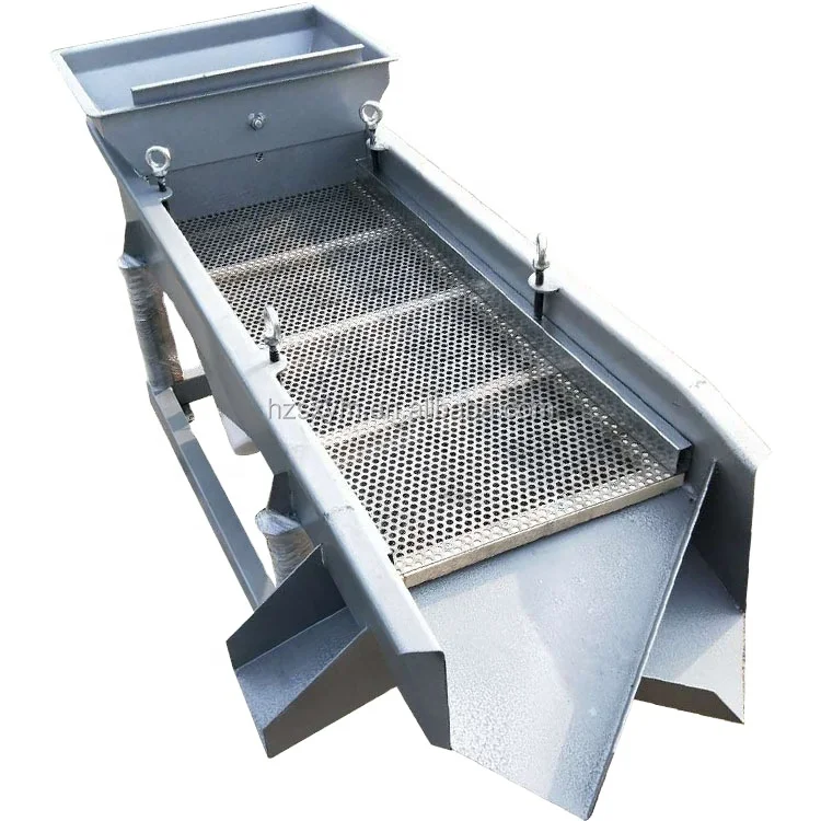 Hot Sale Linear Vibrating Sieve Machine for Grain Sorting