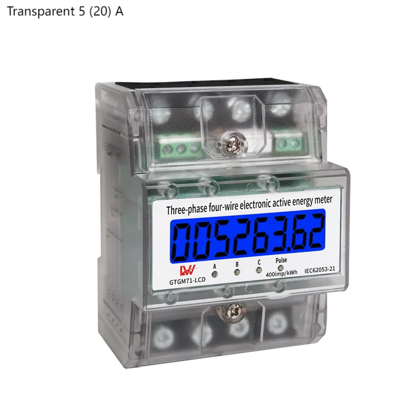 Счетчик энергии, 380 В, 3 фазы, 4 провода