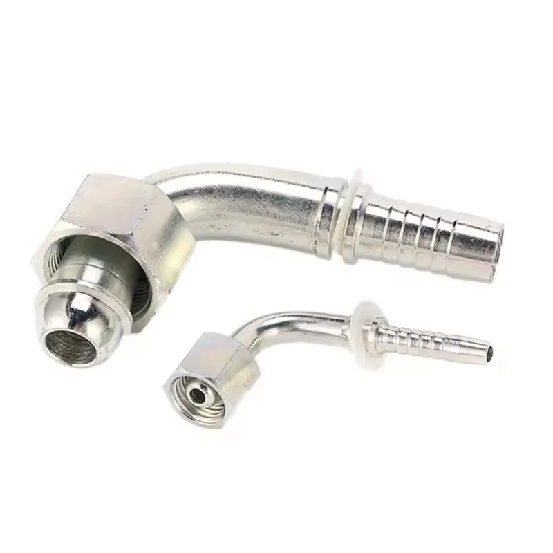 Best Quality Hydraulic  Carbon Steel Female Elbow Metric 24 Degree Cone Seal Union Pipe Fittings