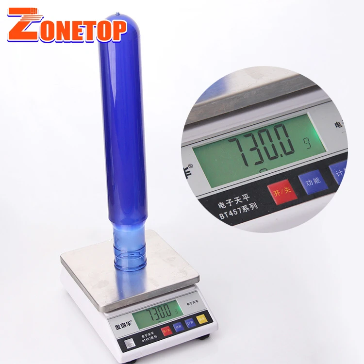 Quickly shipment blowing mold blue neck 55mm 19 lts 20 lt 20l 5 gallon plastic pure water bottle PET preform