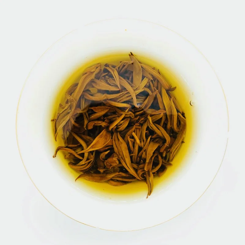 Yunnan Golden Snail Black Tea Dianhong JInluo red tea china high quality organic local feature kurled