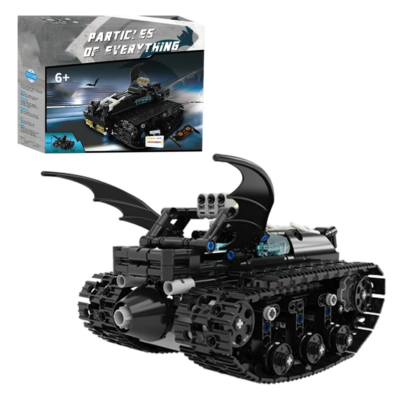Высококачественный Электрический Batmobile Rc пульт дистанционного управления модуль приложения головоломка автомобиля сборка программирование строительные блоки игрушки