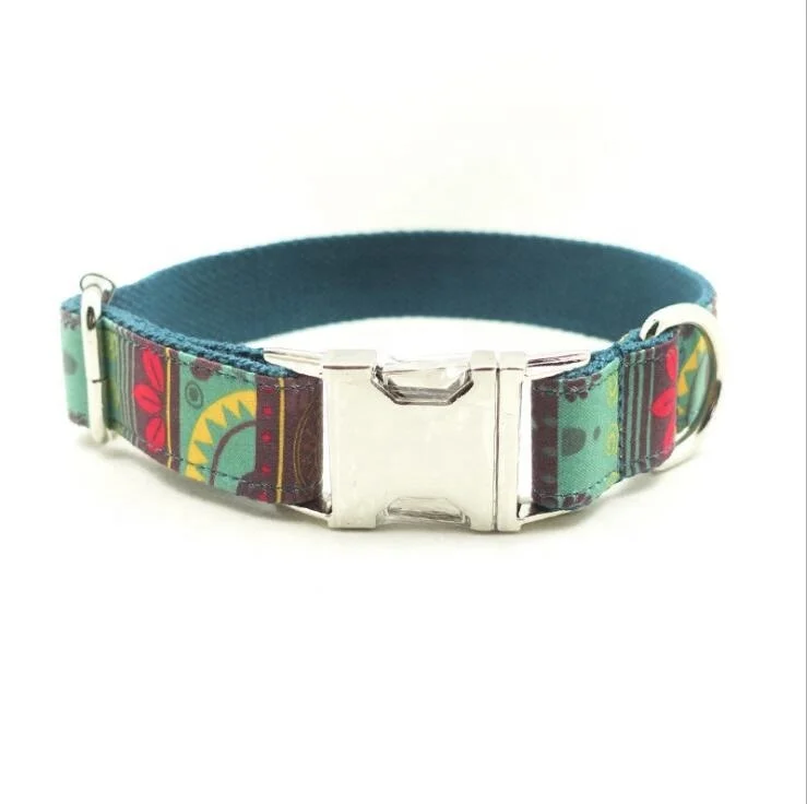 
Quality Dog Training Collar Dog Collar Buckle Metal Retractable Pet Collar 