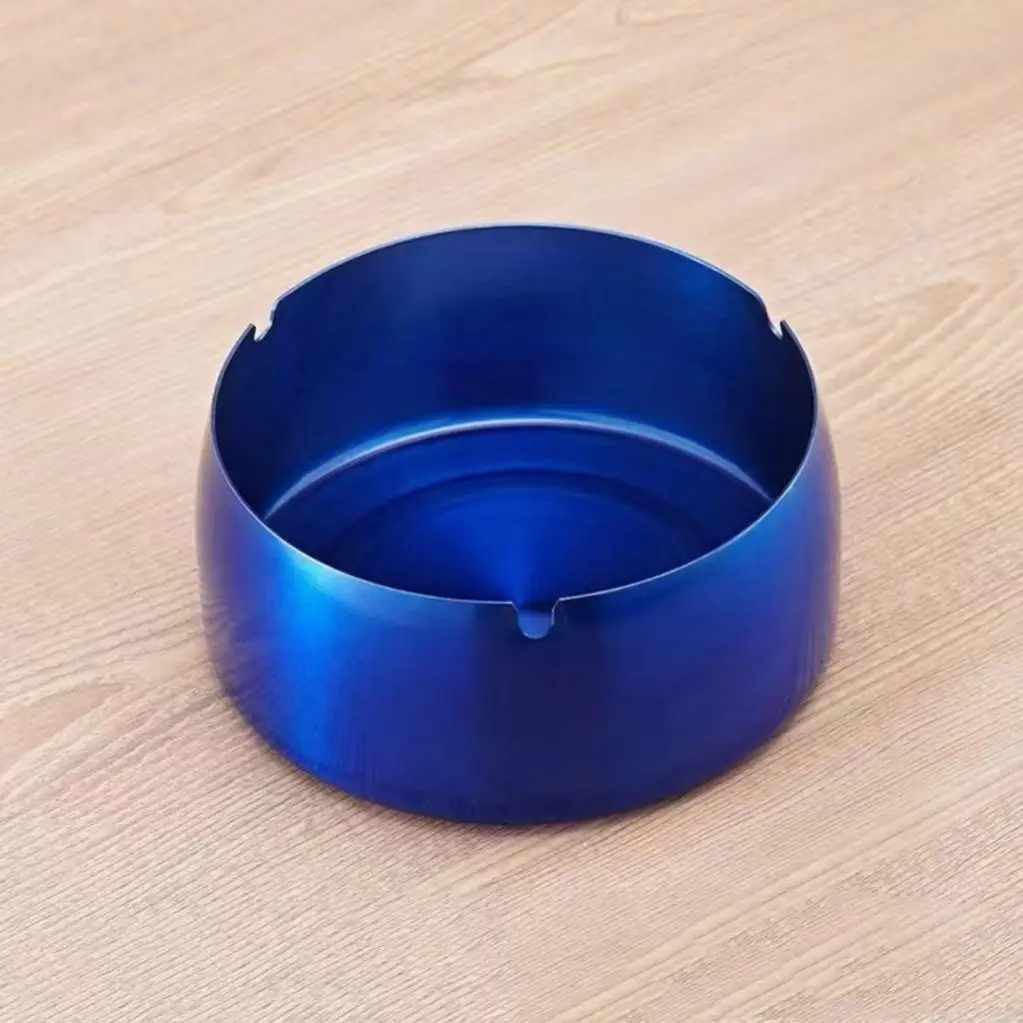 Stainless Steel Thicken Heighten Ashtray for Hotels Bars Restaurants Outdoor Patio Durable Metal Ash Tray Cigarette Holder R2259