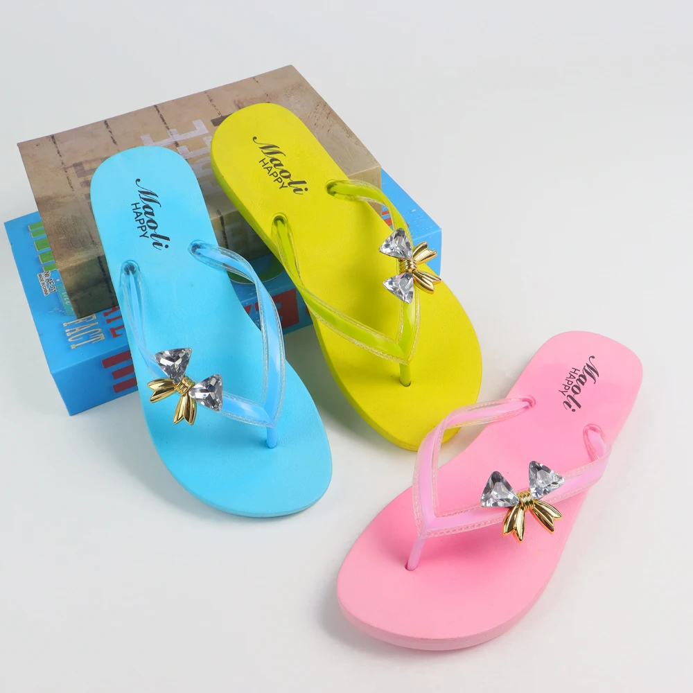new trend high quality china ladies chappal design pictures flip flops slipper branded sandals for women