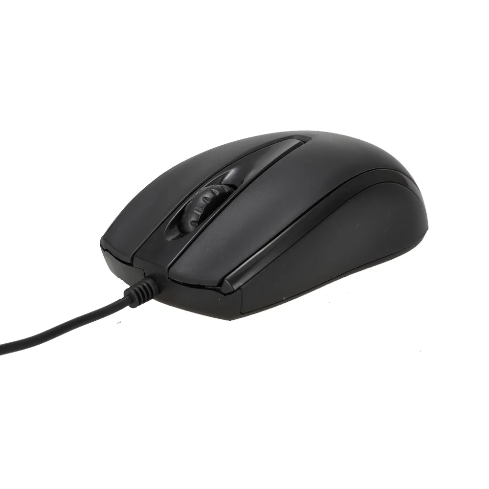Wholesale black V13 business mouse noiseless rechargeable anti slip desk wired computer mouse