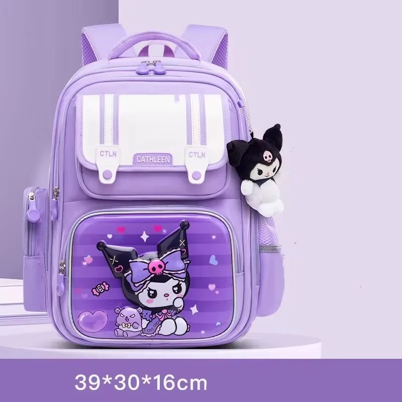 GQ bags New fashion cartoon students Grade 1-6 schoolbag large capacity ridge protection backpack mochila escolar