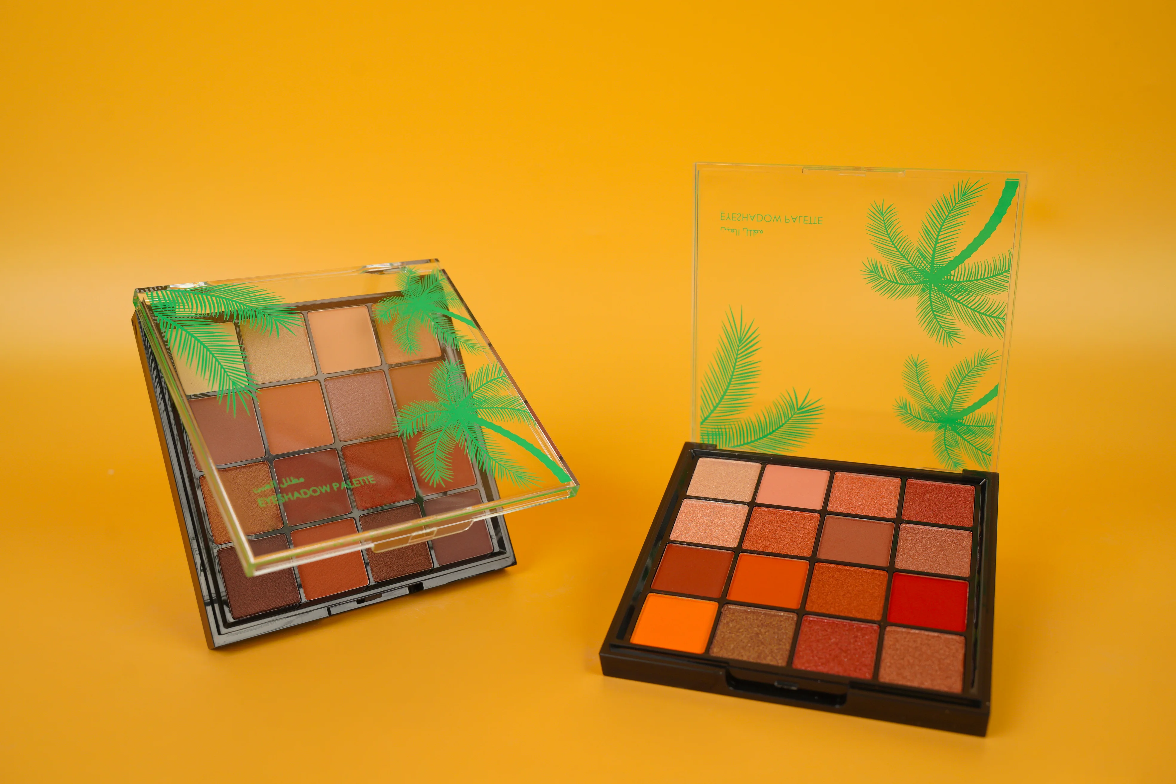 OEM Acrylic Eyeshadow Palette Private Label High Pigment Custom Eye Shadow Palette