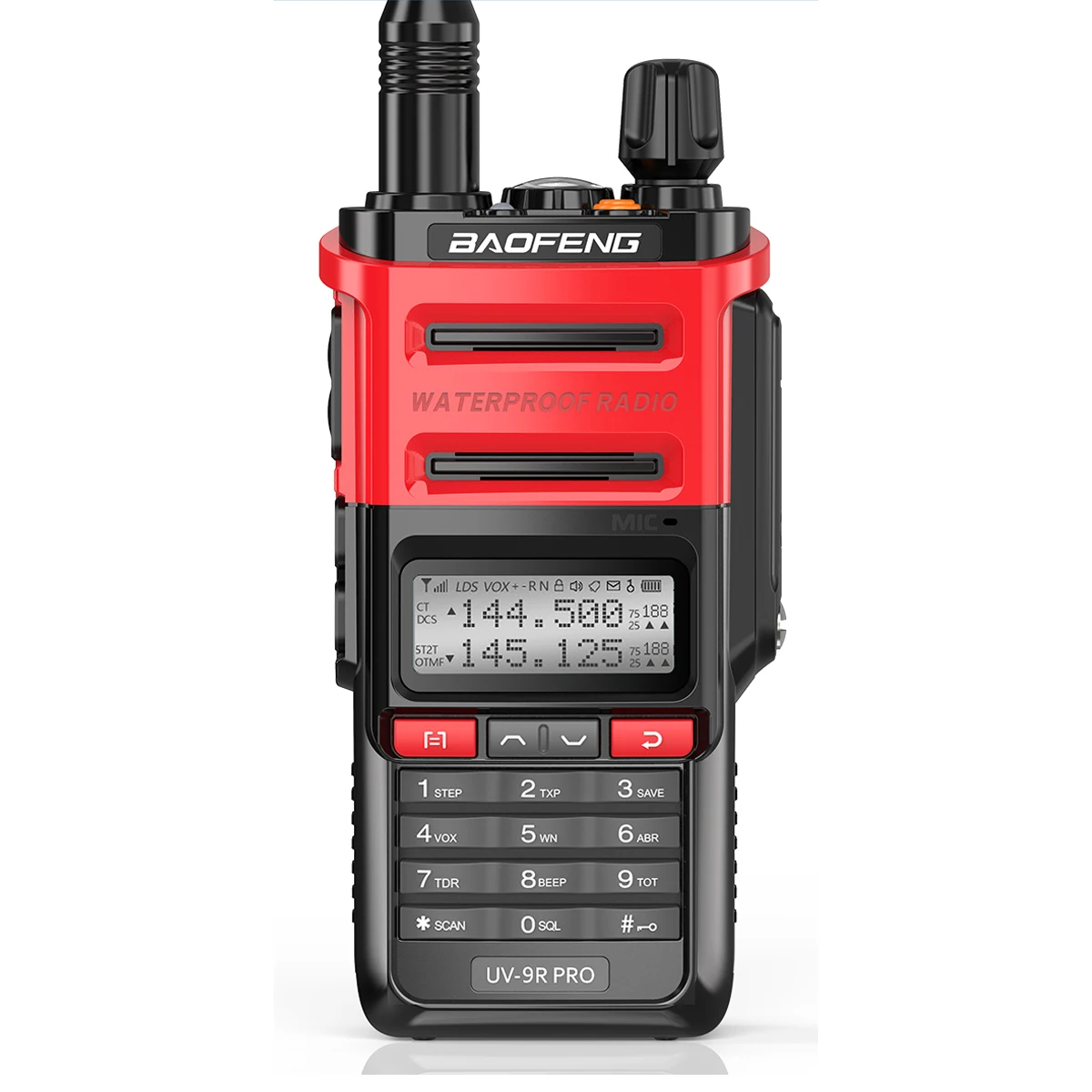 New Baofeng UV-9R PRO IP68 Waterproof Walkie Talkie Long Range Dual Band 136-174/400-520MHz Upgraded Of BF-UV9R Plus 2 Way Radio