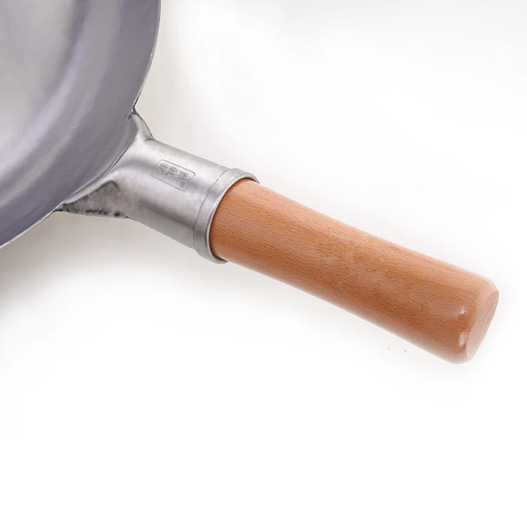 Chinese Wok Chino Pot Set Non Stick wok Healthy Uncoated Without Rusting Iron Woks Pan