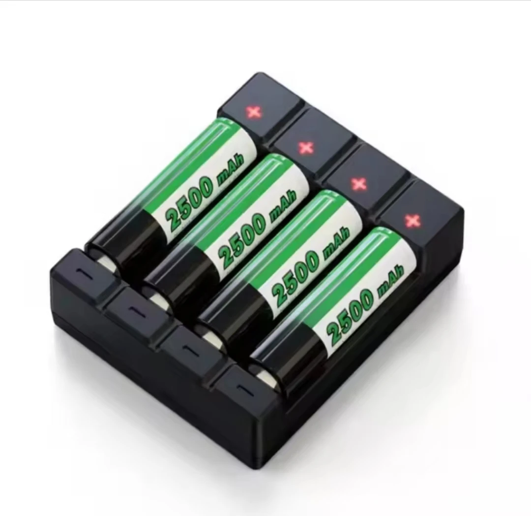 Lightjoy Chocolate-4 зарядное устройство 1-4 шт. AAA/AA 10440/14500 NiMH/li-ion 2-USB | C4