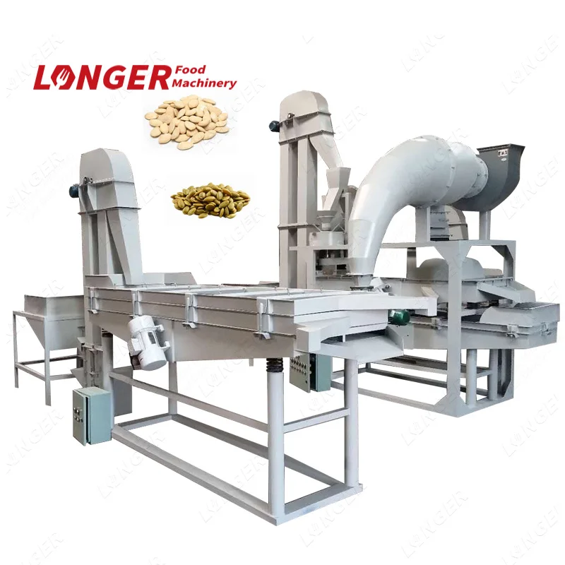 Лущильная машина для очистки семян тыквы с технологией обработки 98%