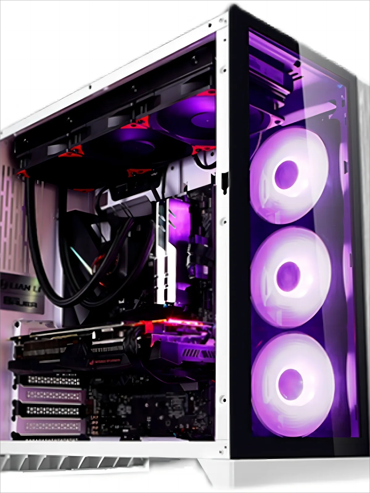 2023 High Quality Gaming PC Case Desktop Computer Gaming ATX Case Wide Cube Computer Case & Towers Double Chamber PC Cabinet