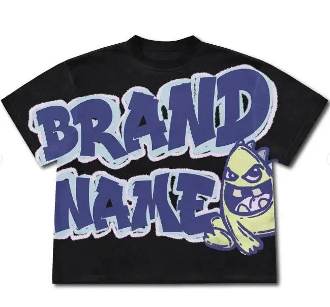 Мужская хлопковая Футболка с принтом