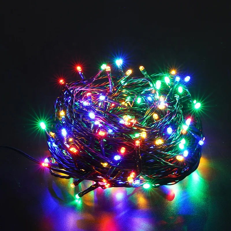 
2021 wholesale indoor and outdoor waterproof led Christmas string lights for garden Xmas tree home patio garden yard decor 