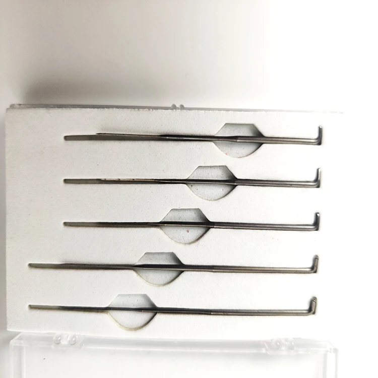 Professional High Quality Non - Woven Machinery Parts Spinneret Cleaning Needle. Crochet Needles Flat Knitting Machine