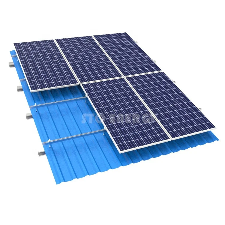 Factory direct metal roof solar installation solar mounting system aluminum l foot rail
