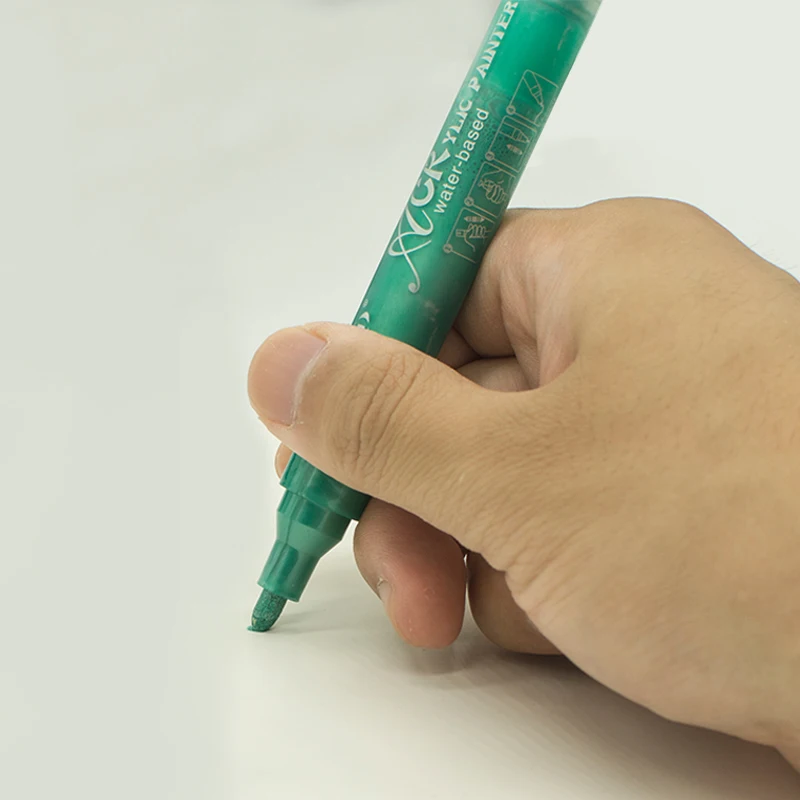 
Multicolor water based ink acrylic paint marker pens set for drawing 