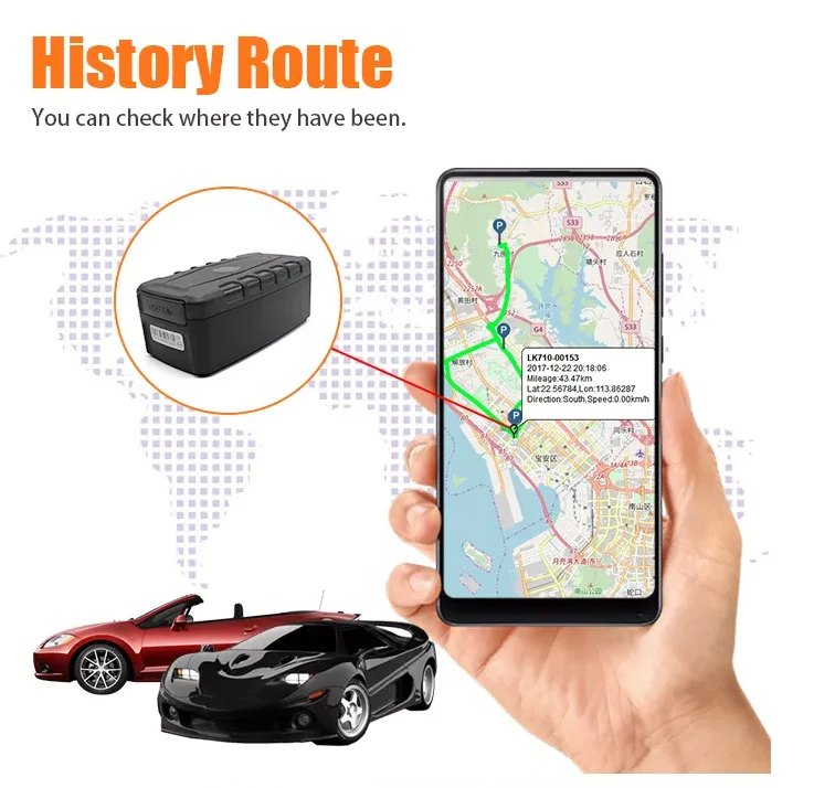 4G Сильный магнитный GPS трекер 20000 мАч аккумулятор перезаряжаемый 6 месяцев в режиме ожидания