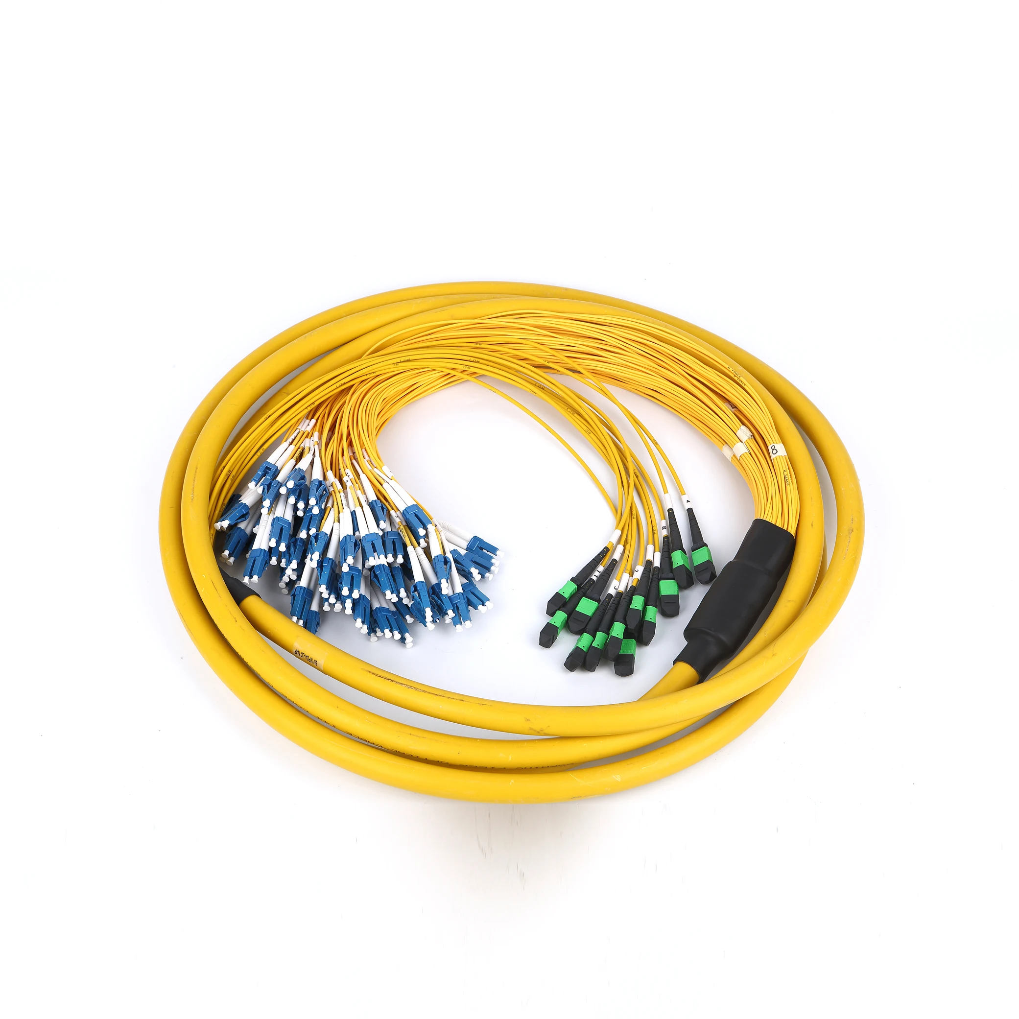 LC SM OM3/OM4 8/12/24/48/96/144f G657A1 MPO/MTP fiber optic patch cord