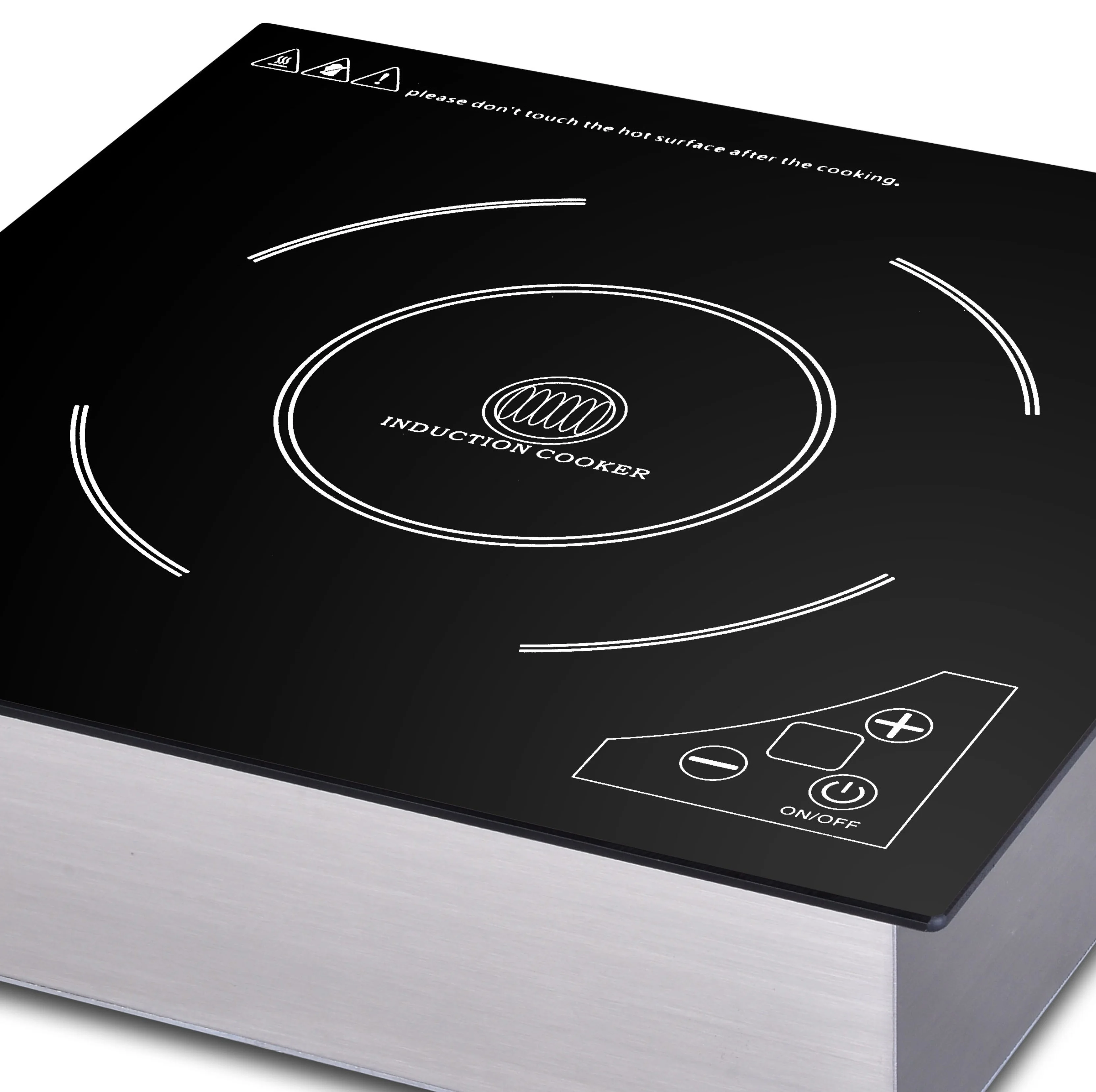 Best Commercial Electronic Stove Heavy Duty Built In Electric Microcomputer Cooktops Electrical 3500W Induction Cooker