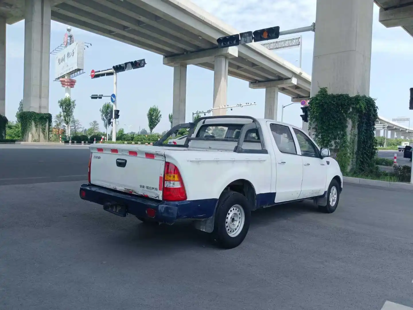Used Pickup China Foton Tunland 2017 2.8t E3 Diesel 2wd Lhd Cheapest Fuel Vehicles 4x4 Diesel Mini Truck Cargo Pick Up Trucks