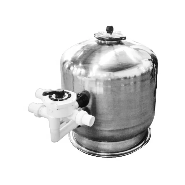 High quality pool water filter system stainless steel swimming pool water sand filter