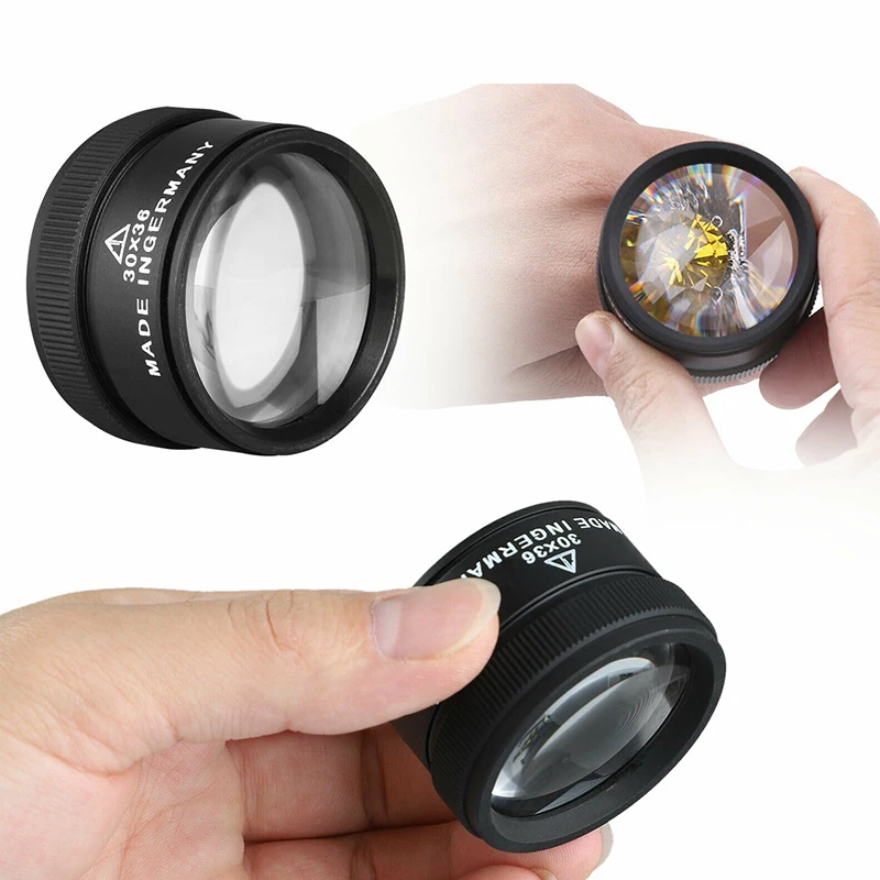 30x36mm loupe dome magnifying glass For Coins Stamps
