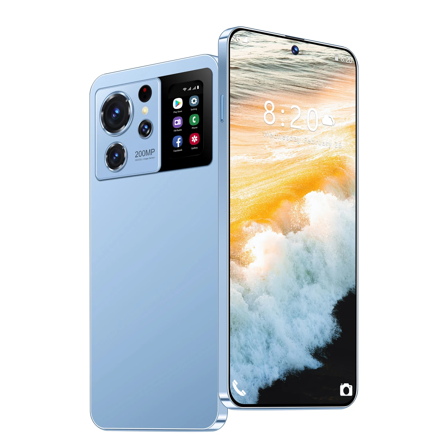 2024 cellphone Original S24 Secondary Screen 16gb+1tb Smartphone 7.3 Inch Unlocked Dual Card 5g Phones Android 13.0 Mobile