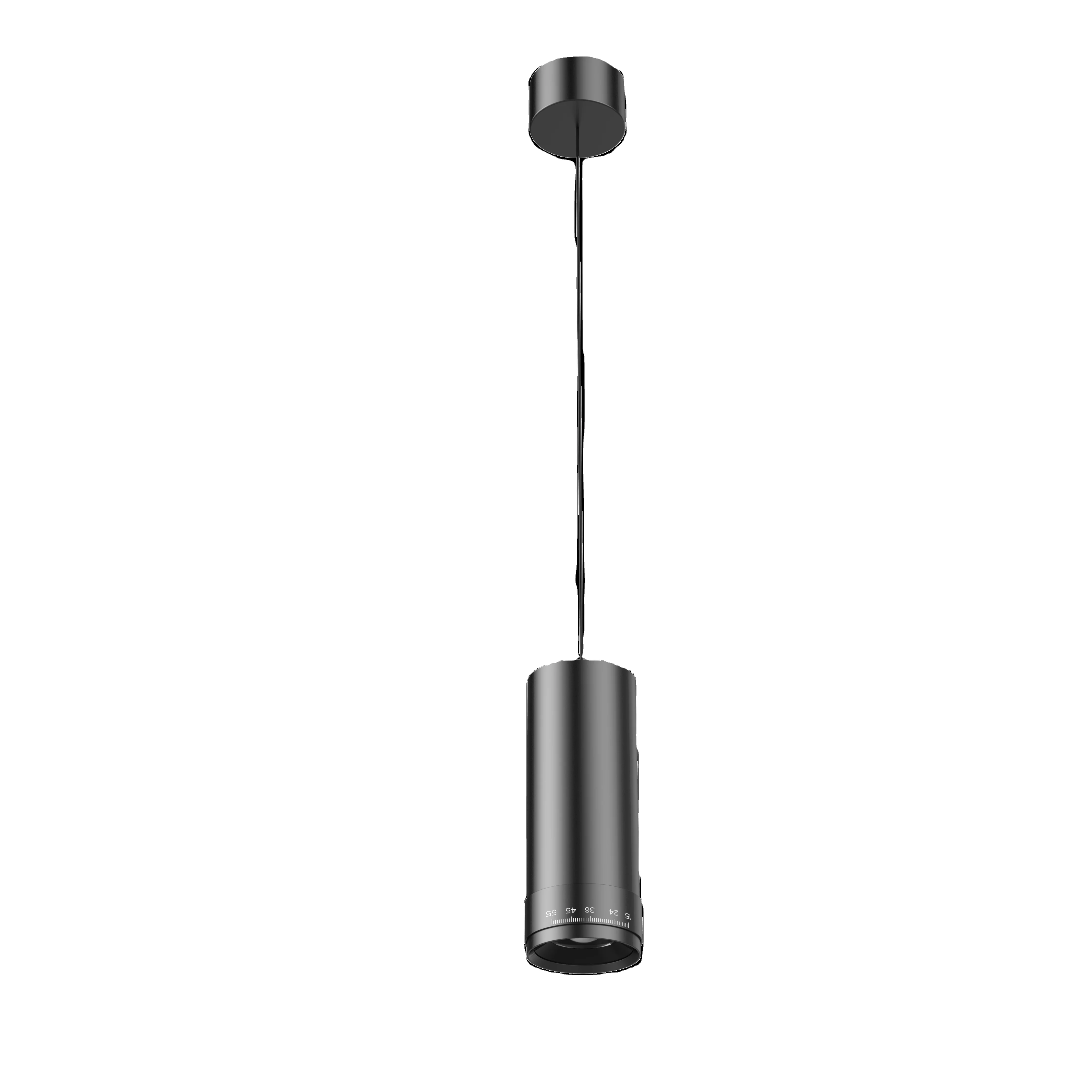 10W OEM black European style mini Led zoomable pendent light modern indoor ceiling light decorative