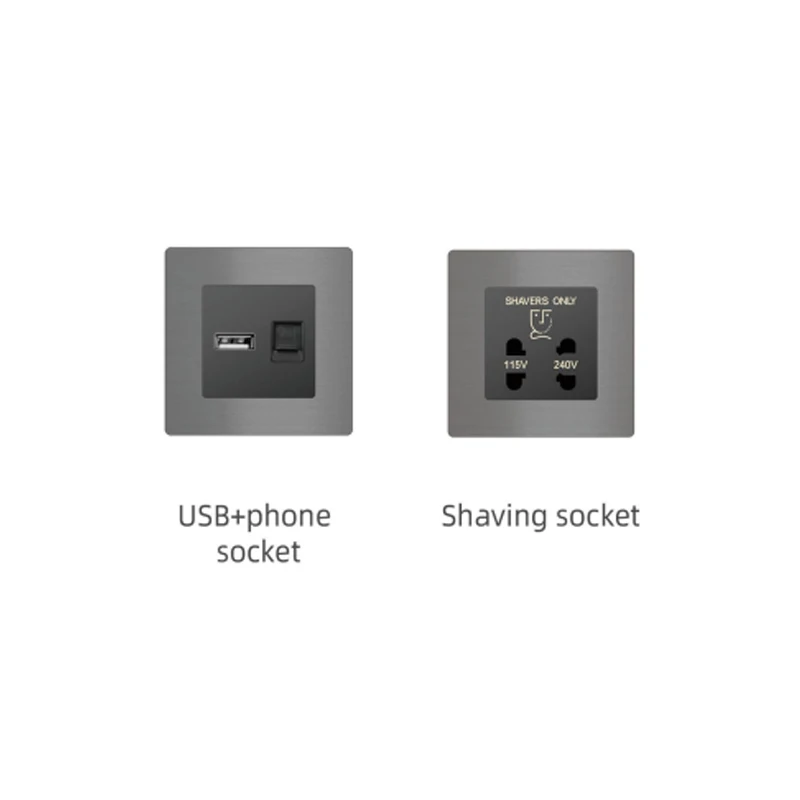 Hot sell 2022 popular tuya smart  home metal shell No battery wireless zigbee smart wall switch