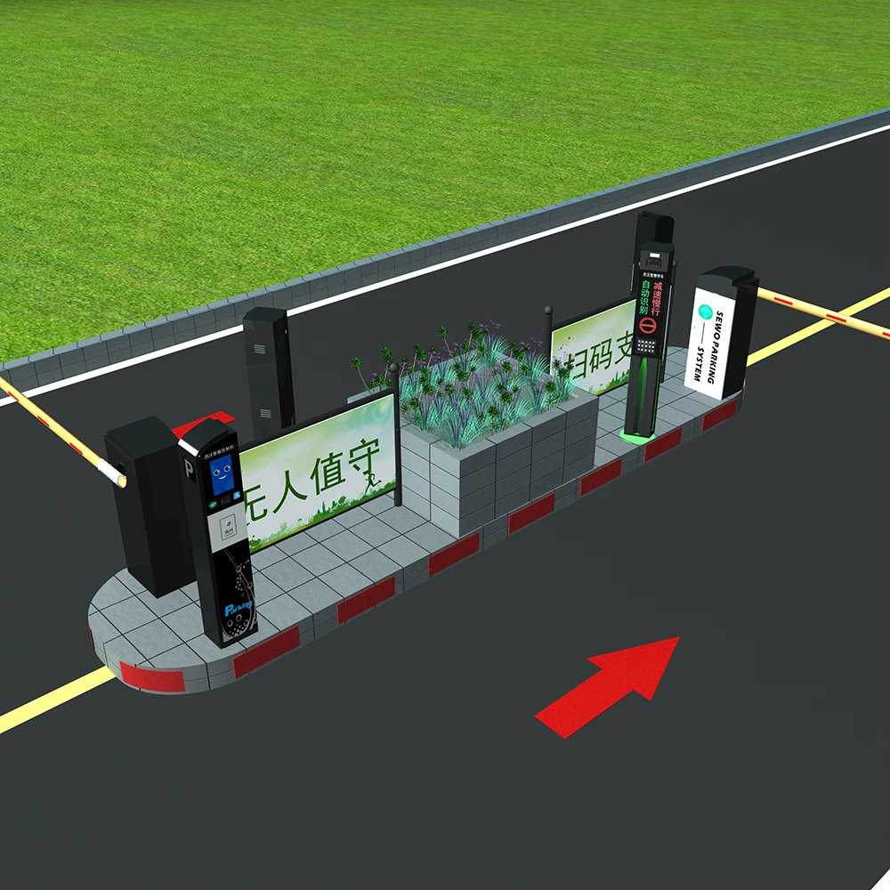 Система управления парковкой SEWO RFID, полностью автоматическая система управления парковкой