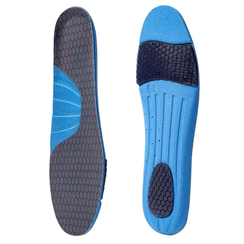 Амортизирующая стелька из силикагеля для занятий спортом, бега, марафона, увеличивающая стельки для обуви