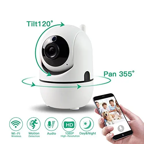 
Smart Home Security Surveillance 1080P Cloud IP Camera Auto Tracking Network WiFi Camera Wireless CCTV YCC365 PLUS 