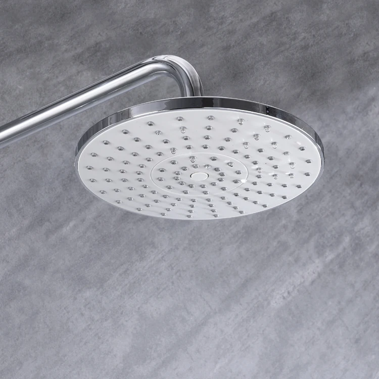 AIM Booster Aurora Silver 4 Functions Ceiling Concealed Shower Head Overhead