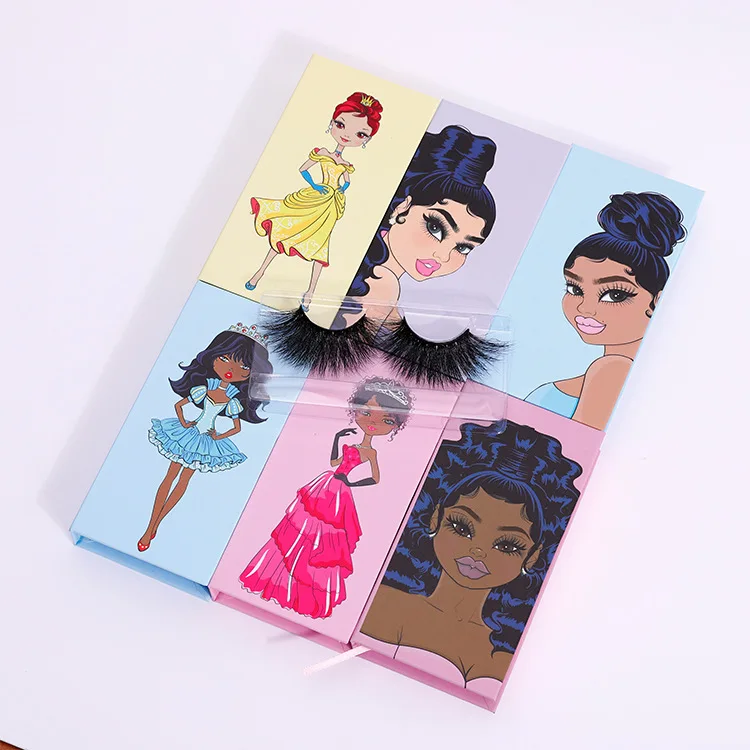 Wholesale 3d mink eyelashes real fur100% Real Mink Strip 3D Mink Lashes Vendor BRATZ cases or dolls