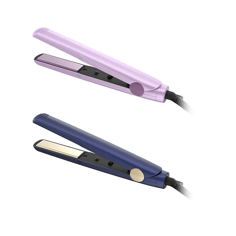 Customized Manufacturer PTC Heater 360 Degree Electric Mini Titanium Infrared Professional Flat Iron Portable Hair Straighteners