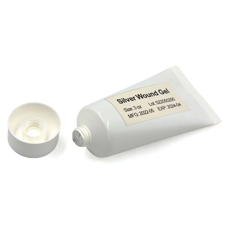 Medical Ointment For Wounds silver Hydrogel Wound Tube Amorphous Hydrogel Dressing Tube For Healing Ointment